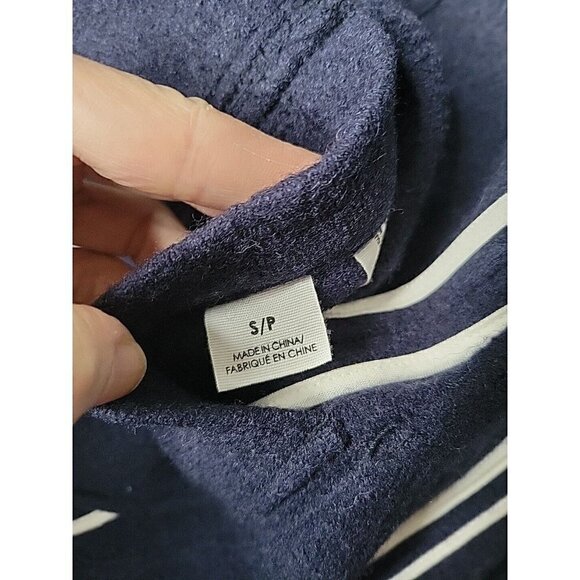 Club Monaco 100% Wool Navy Jacket Blazer Button Up Size S, Classic! - Picture 7 of 12